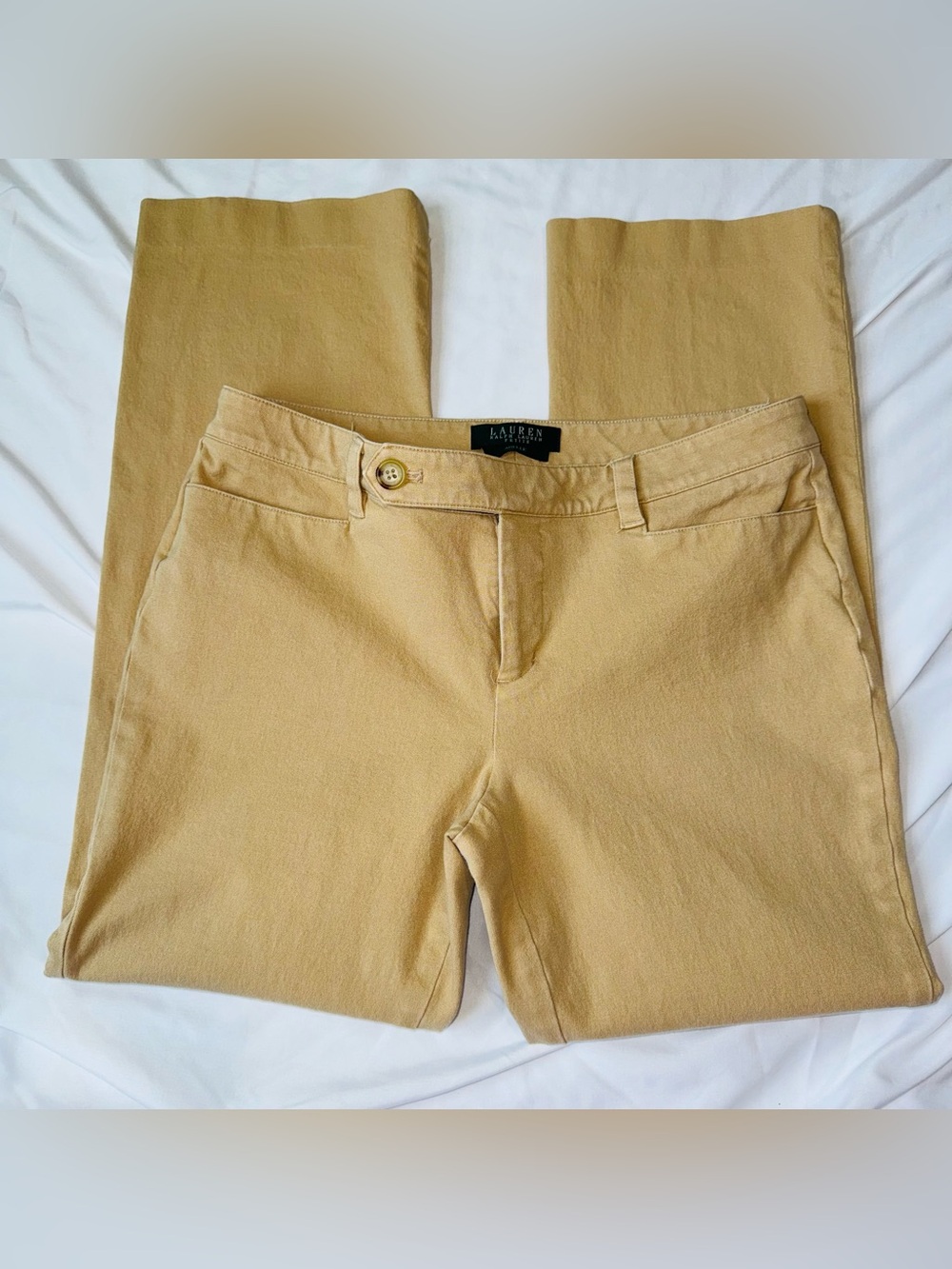 Lauren Ralph Lauren Adelle Petite Straight-Leg Pants
